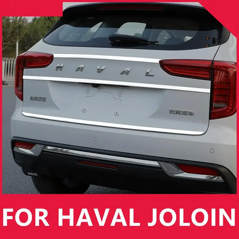 

FOR HAVAL JOLOIN 2021 2022 Body Trim Door Bumper Fog Lamp Tailgate Middle Mesh Exterior Decorative Bright Strip Sticker