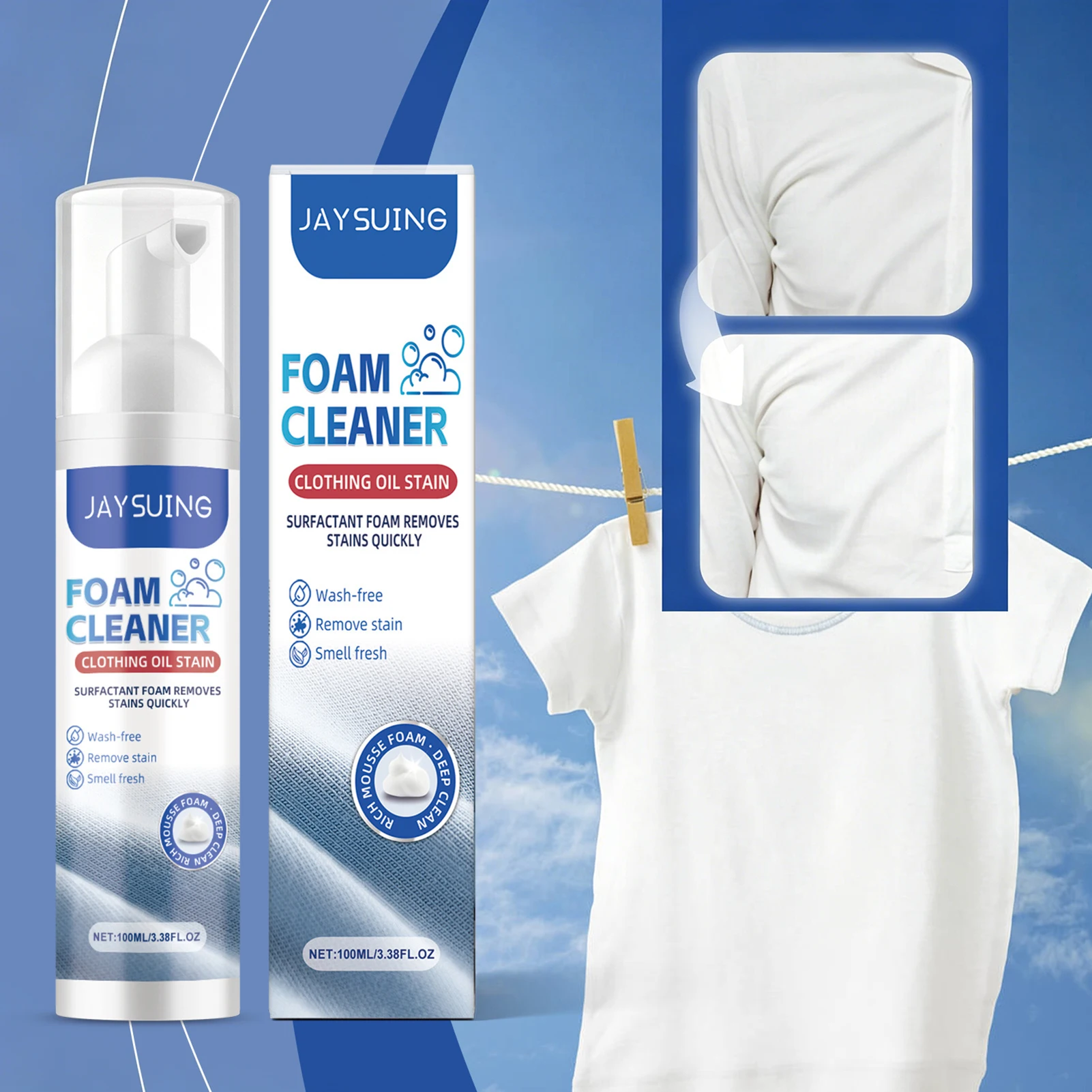 Water-less Laundry Stain Remover Spray Residue-Free Finish Important Meetings & Dates