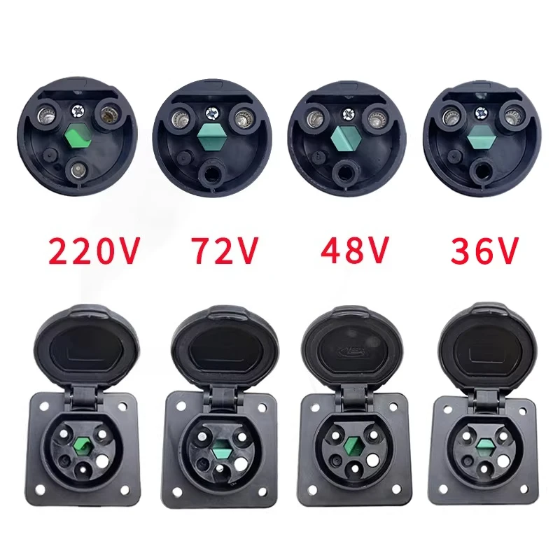 Sightseeing Car Charging Plug Socket Patrol Car Charging Port