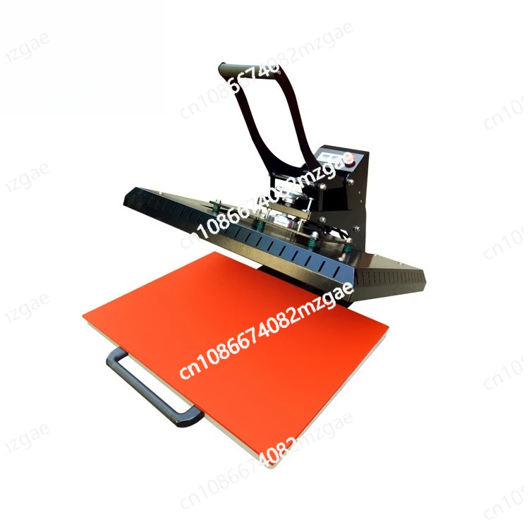 Large Size Manual Heat Transfer Machine 80x100cm, High Pressure Flat Plate for Clothing and Mouse Pad Printing