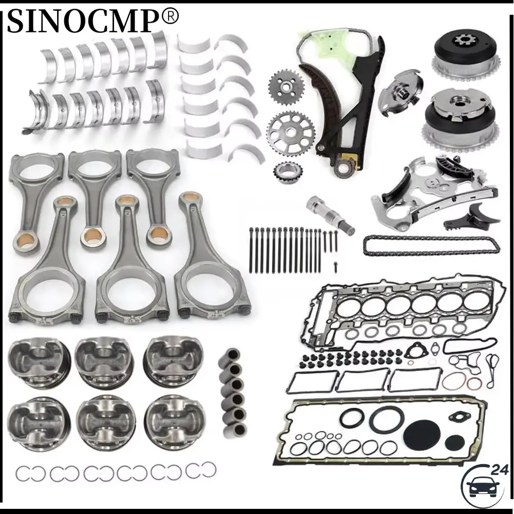 N55B30 New Auto Engine Rebuild Kit For BMW F20 F21 F30 F10 X3 X4 X5 X6 11317545959 11317523884 11247628035 11122165470 613806000
