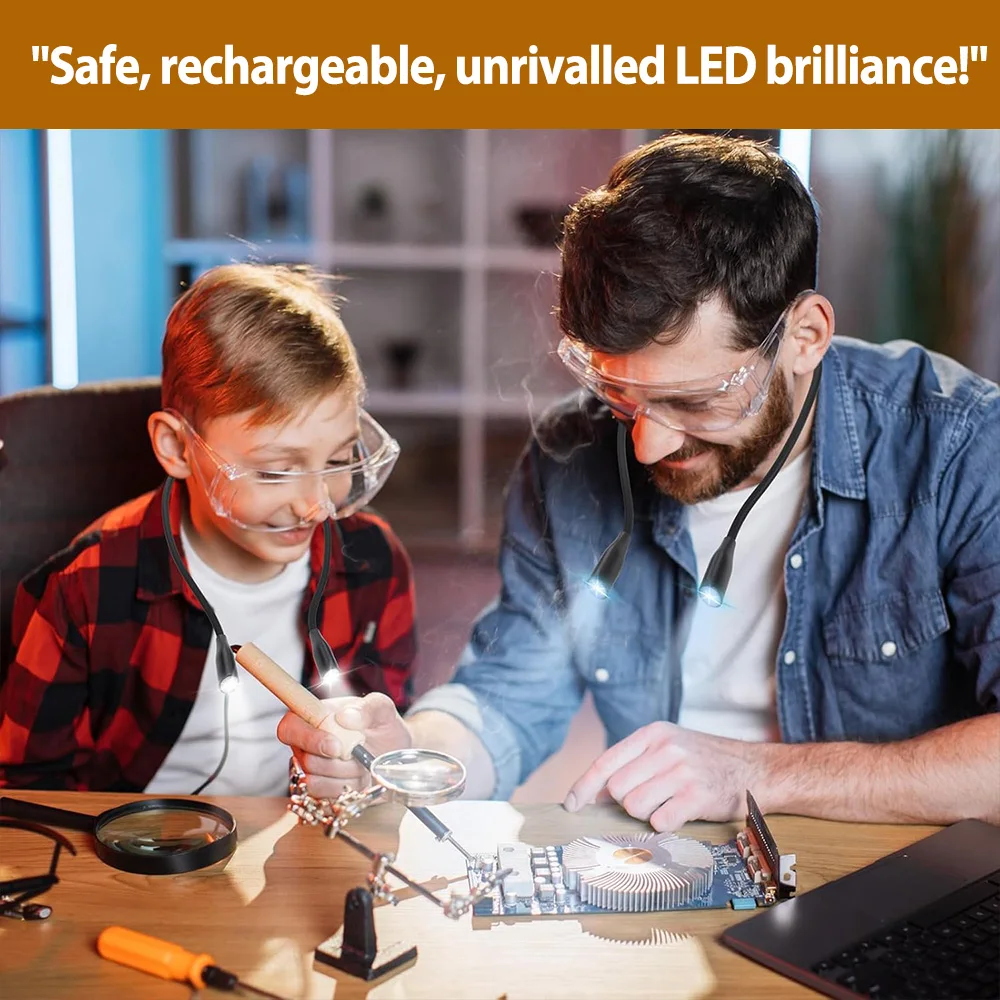 LED القراءة الرقبة ضوء USB مصباح الكتاب القابلة لإعادة الشحن 360 ° مرنة الذراع قراءة كتاب ضوء قراءة الرقبة مصباح دراسة القراءة ضوء الليل #5