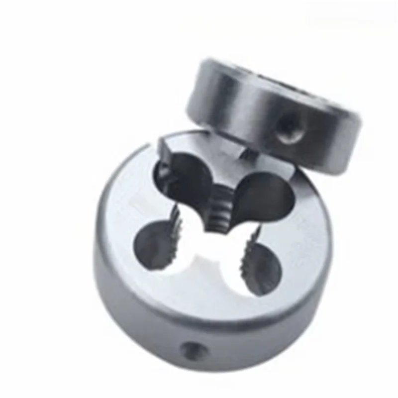 2pcs  HSS adjustable dies UNC / UNF round screw threading dies american system customize adjustable alloy dies