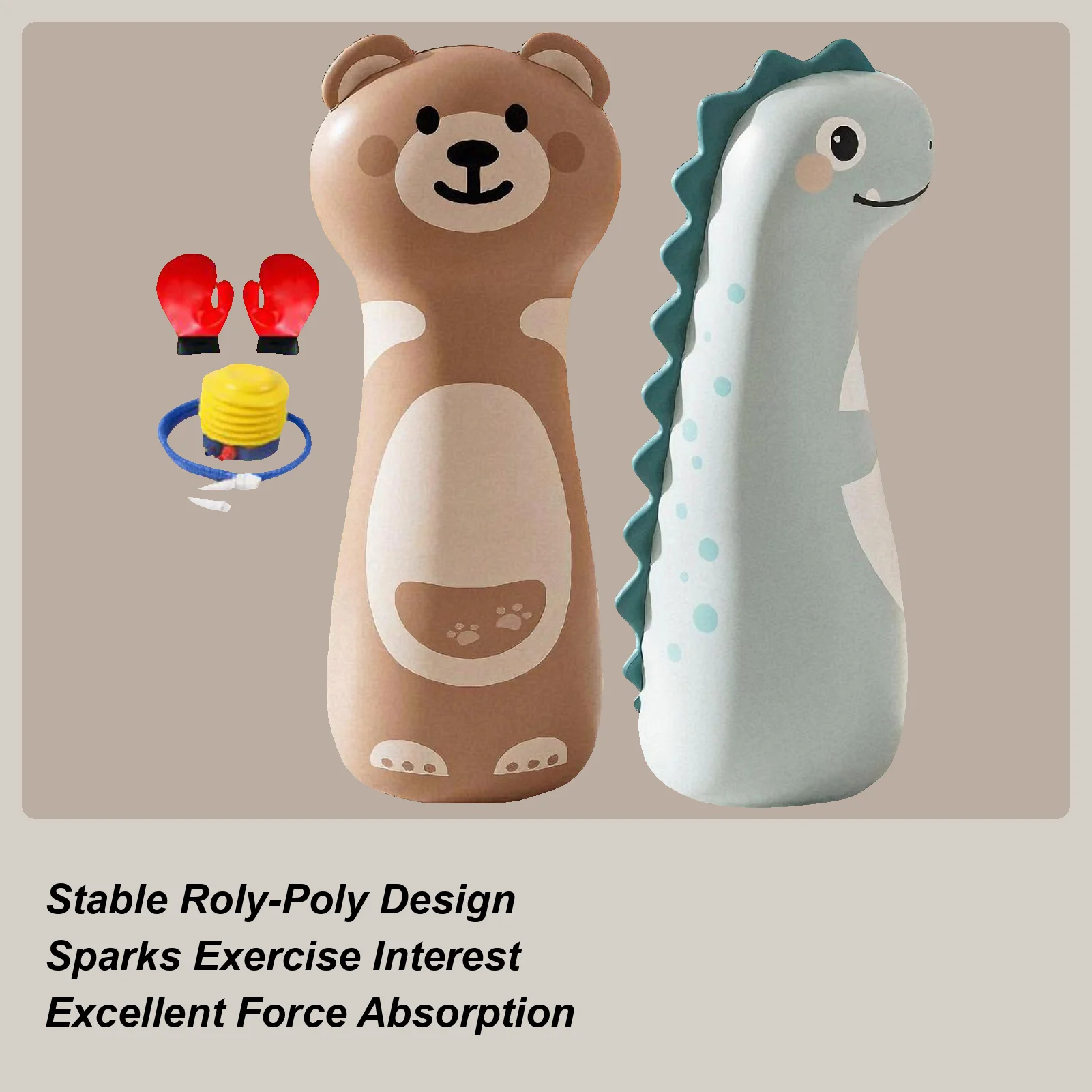 

Детский боксерский мешок из ПВХ, сверхмощный надувной детский боксерский набор, забавный фитнес-боксерский мешок с песком для девочек-подростков, детей, дочери, сына