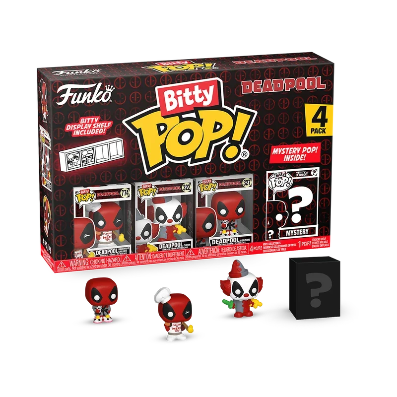 Оригинальная фигурка куклы Funko Pop Marvel Deadpool 3, модель слепых коробки Deadpool, аниме-фигурка, украшение стола, модель, детские игрушки, подарки