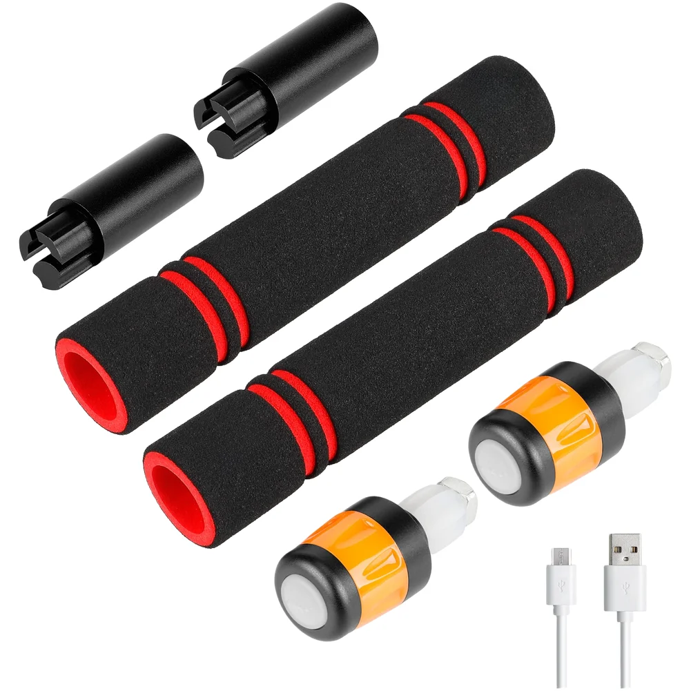 

For Xiaomi-Compatible LED Light Extension Rod Set ABS Material Construction for Consistent Scooter Performance