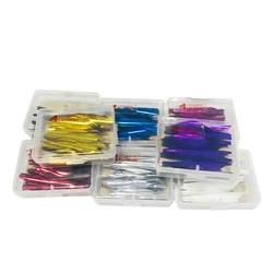 50pcs Archery Spin Vanes 1.8 Inch Spiral Feather Right Wing DIY Arrow Archery with Tape Arrow Accessories Bow Hunting