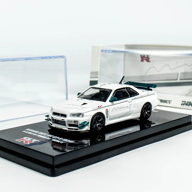 INNO 1:64 Scale Nissan SKYLINE GTR R34 Alloy Car Model Collection Ornaments