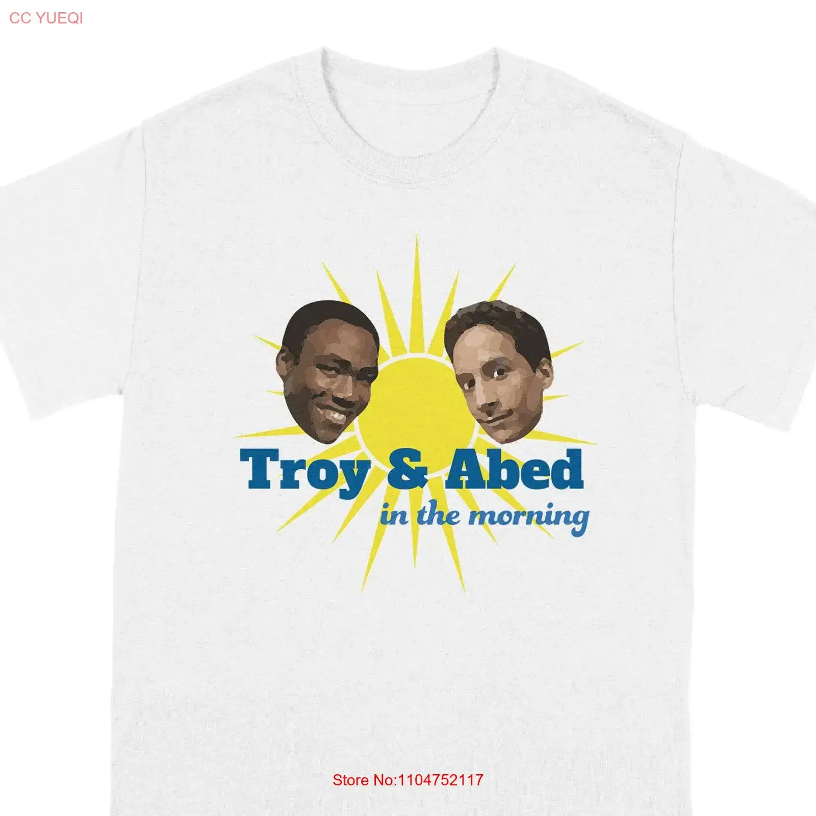 Camiseta vintage de Troy y Abed in the Morning, estilo lavado, unisex, informal, ligeramente elástica, de Barnes Nadir Greendale Community College