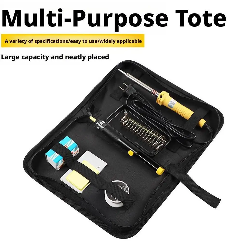 

Сумка для хранения инструментов для ручной переноски, сумка для электриков, работников технического обслуживания, строительных площадок и семейных ремонтов