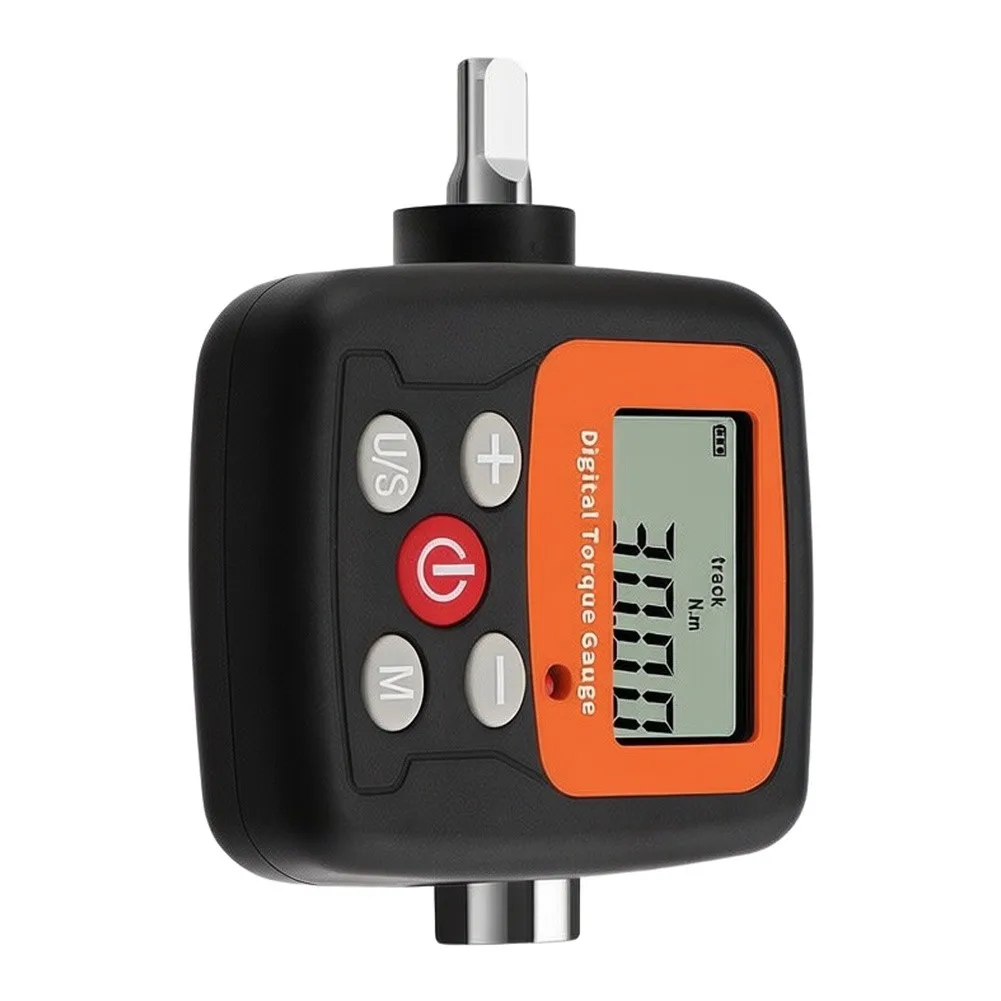 Digital Torque Adapter Kit 1/4 3/8 1/2 inch for Engine Maintenance Torque Testing 0.9-340 Nm Range Metal Plastic Build