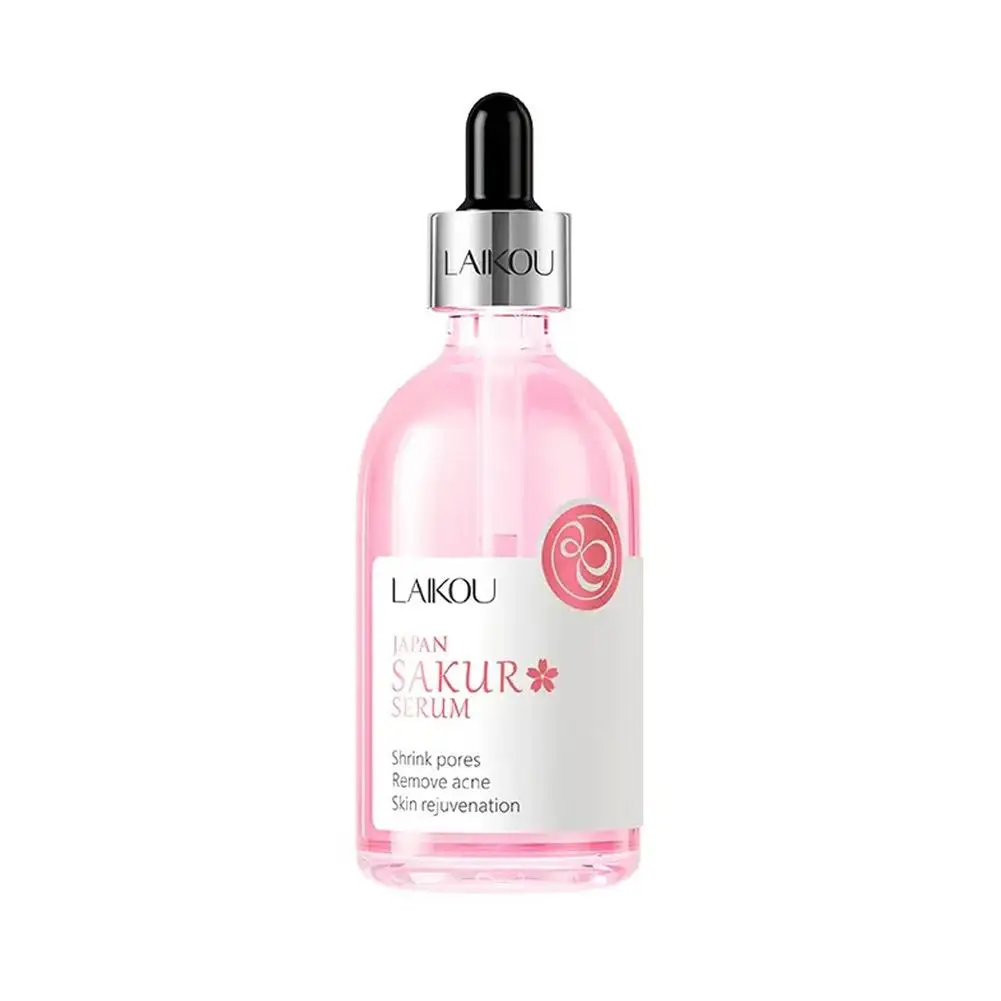 100ml laikou sakura soro vitamina c aminoácido essência nutritiva hidratante cuidados com a pele reparação hidratante oito colo d1l0