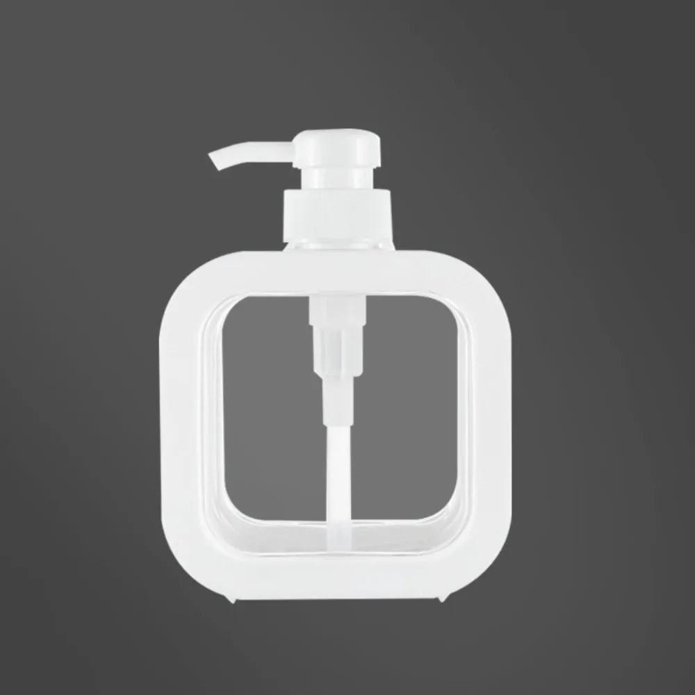 قطعة واحدة من زجاجة توزيع معقم اليد المحمولة - حاوية تخزين مقسمة من البلاستيك الشفاف للحمام والمطبخ #3