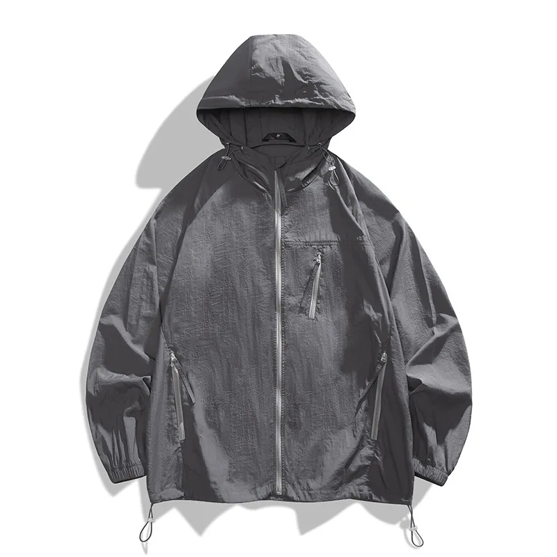 Mens' Quick-drying Jackets Sun Protection Coat UPF50+ Stylish Fishing Jacket For Beach Hiking Sun Screen For Men