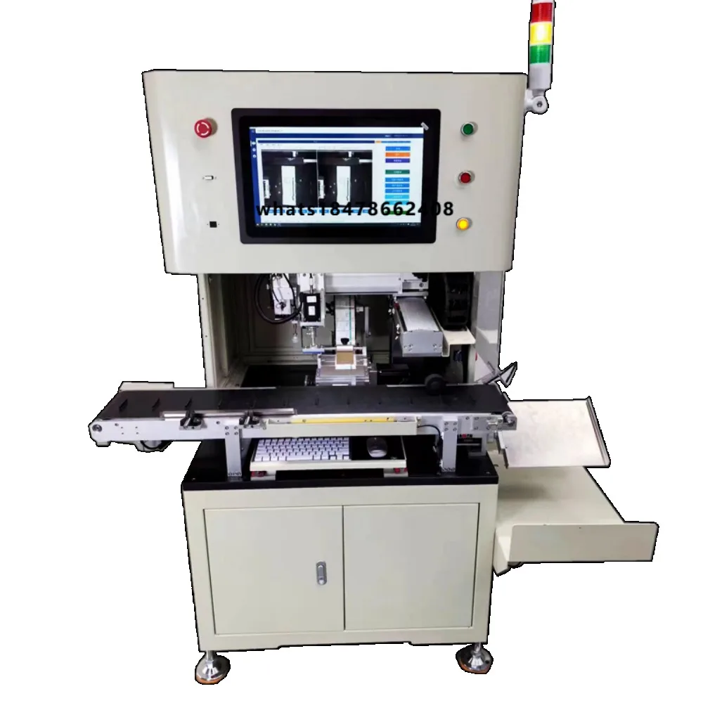Visual Inspection and Labelling System+/-0.5mm High Accuracy Label Machine With Video