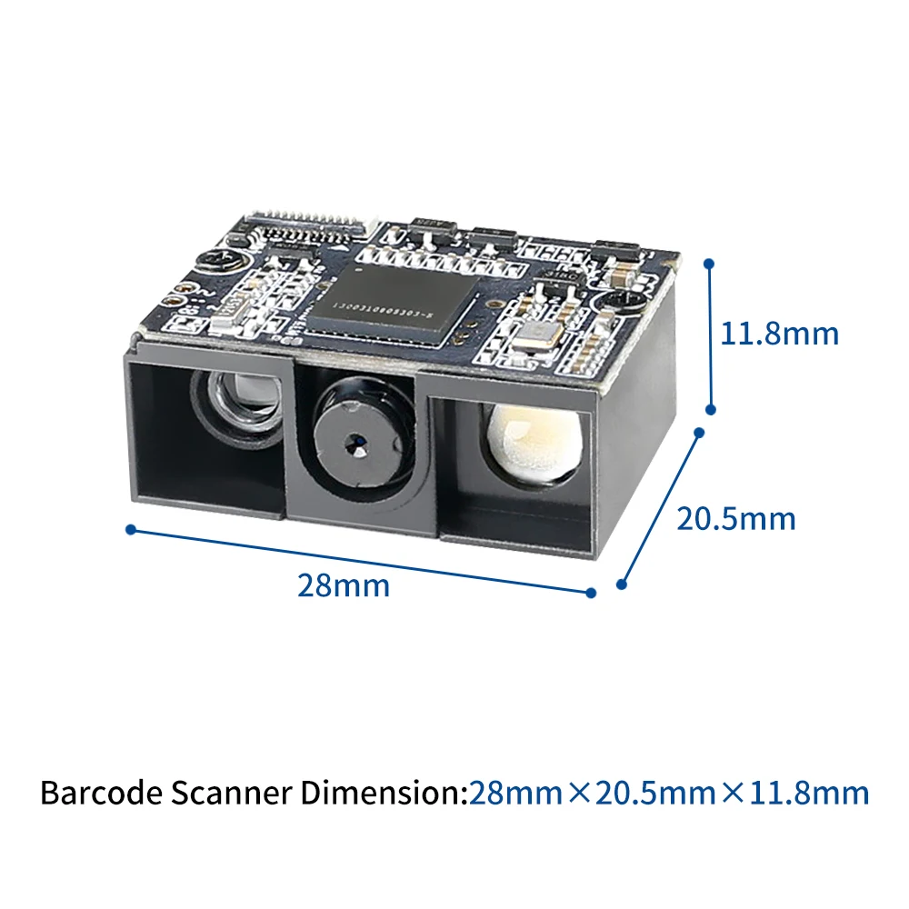 [Mega Pixel] Module de moteur de scanner de codes-barres DPM industriel haute Performance E11 1 million de pixels avec petite taille compacte