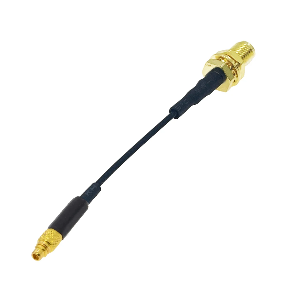 1PCS SMA Bulkhead to MMCX FPV Antenna Adapter RF1.37 RF Coaxial Extension Jumper Cable for PandaRC RC Drone Part