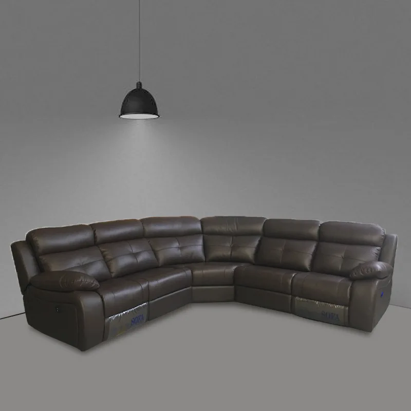 مقعد خاص فطيرة المقصورة الذكية كرسي للاستلقاء مقعد AV غرفة المنزل السينما الكهربائية مزيج الفيلم وقاعة التلفزيون أريكة جلدية