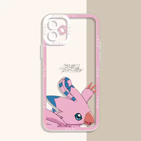 Anime Digimon Adventure Phone Case For Samsung Galaxy S25 Ultra S23 S22 S21 S24 Plus FE A56 A36 5G A16 A06 4G A17 A07 Note 20