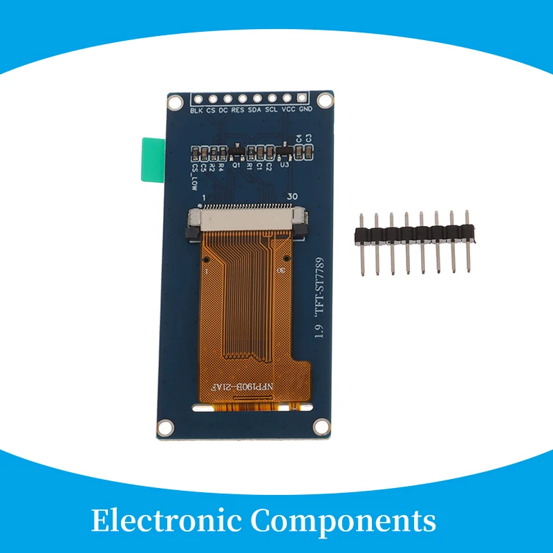 1.9 Inch IPS Full Angle TFT Display Screen LCD Screen Color Display Module SPI Serial Port High-definition