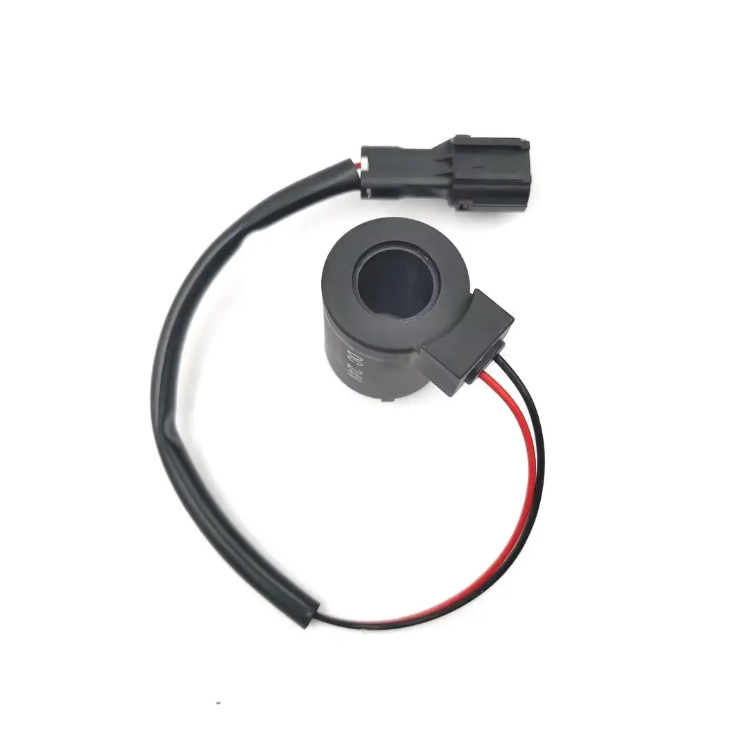 

12V Solenoid Valve Coil for Excavator Accessories 16mm 38mm Size Durable Construction Equipment Part