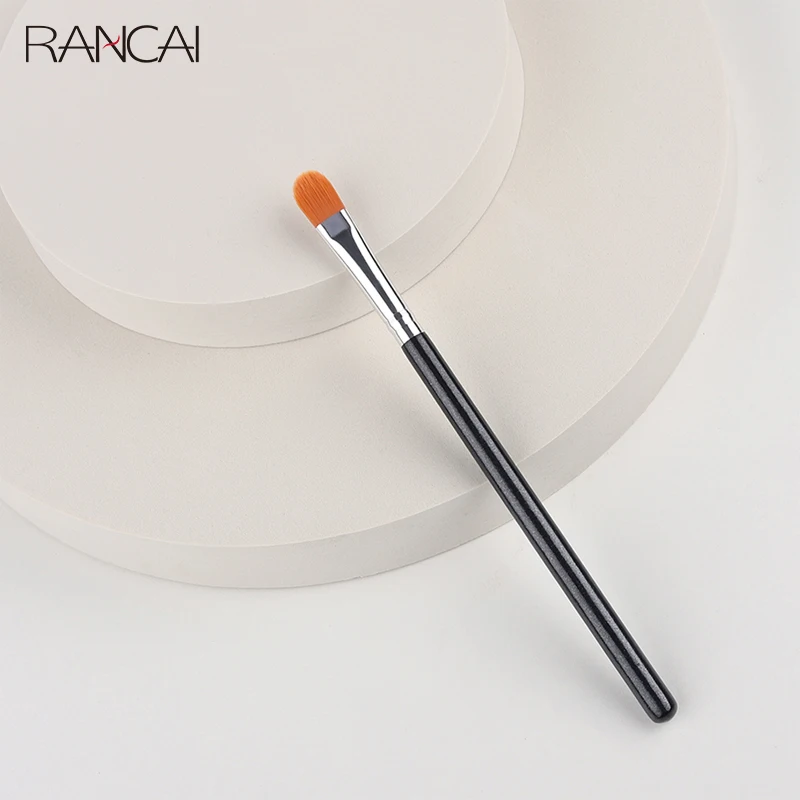 RANCAI Makeup Brushes 1 Pcs Tongue Concealer Lip Eyeshadow Eyeliner Blending Eyes Face Contour Cosmetics Beauty Make Up Brush