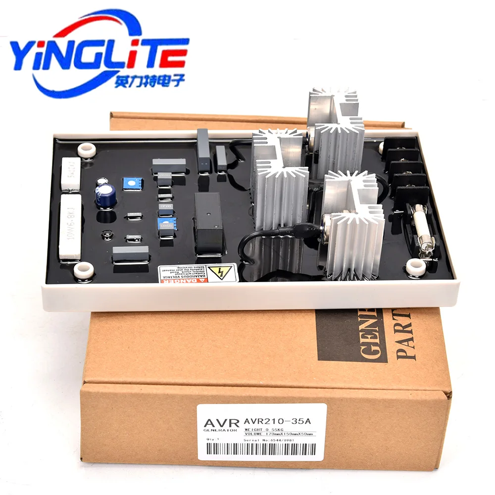 AVR210-35A Automatic Voltage Regulator Exciter GAVR-35A Generator Regulator Board for Stable Power Output