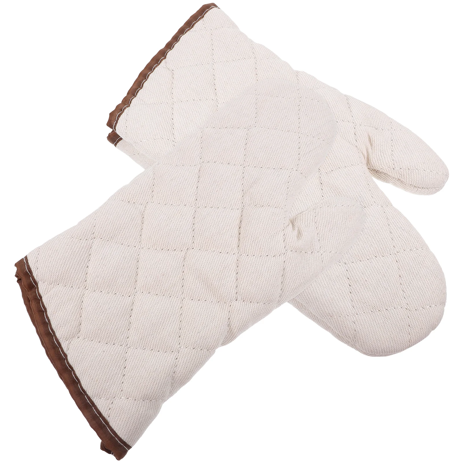 

Heat Resistant Baking Cooking Gloves Heat Resistant Oven Mitts Kitchen Microwave H Warmers Non Slip Cooking Grilling BBQ Small