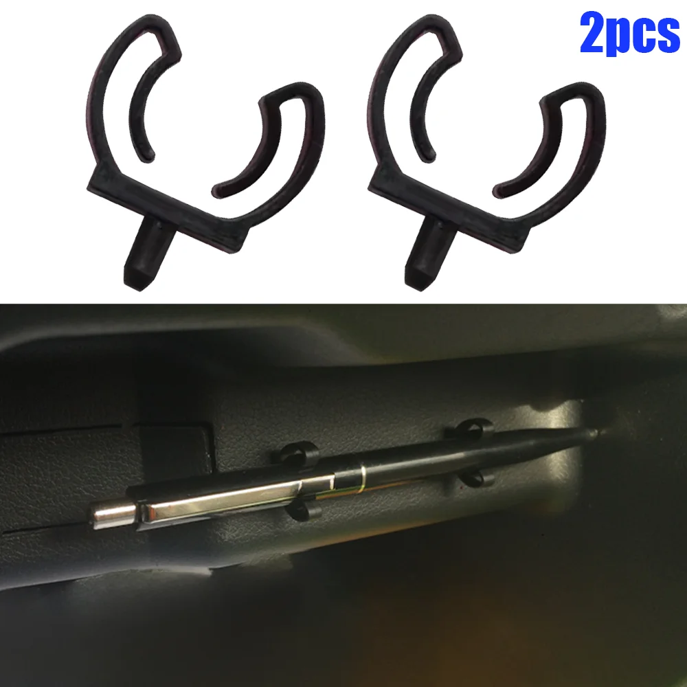 2Pcs For Chevrolet Lacetti Cruze Niva Malibu Spark Impala Orlando Captiva Volt Glove Box Organizer Lock Pencil Tray Clips Rivets