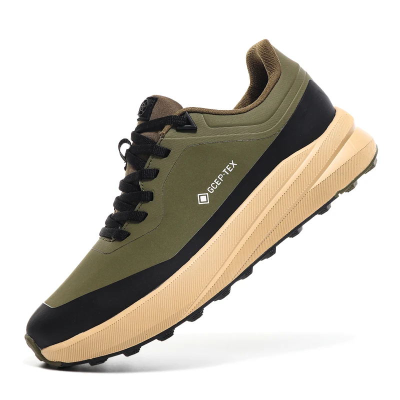 

Высококачественные осенние мужские сетчатые дышащие городские Нескользящие износостойкие уличные низкие водонепроницаемые кроссовки GTX