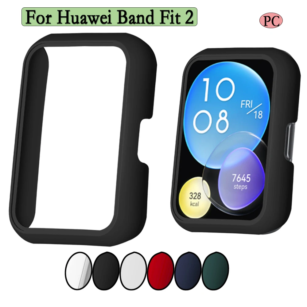 

Protective Case Cover For Huawei Band Fit 2 Smartwatch PC Hard Shell Protector Frame watch cases