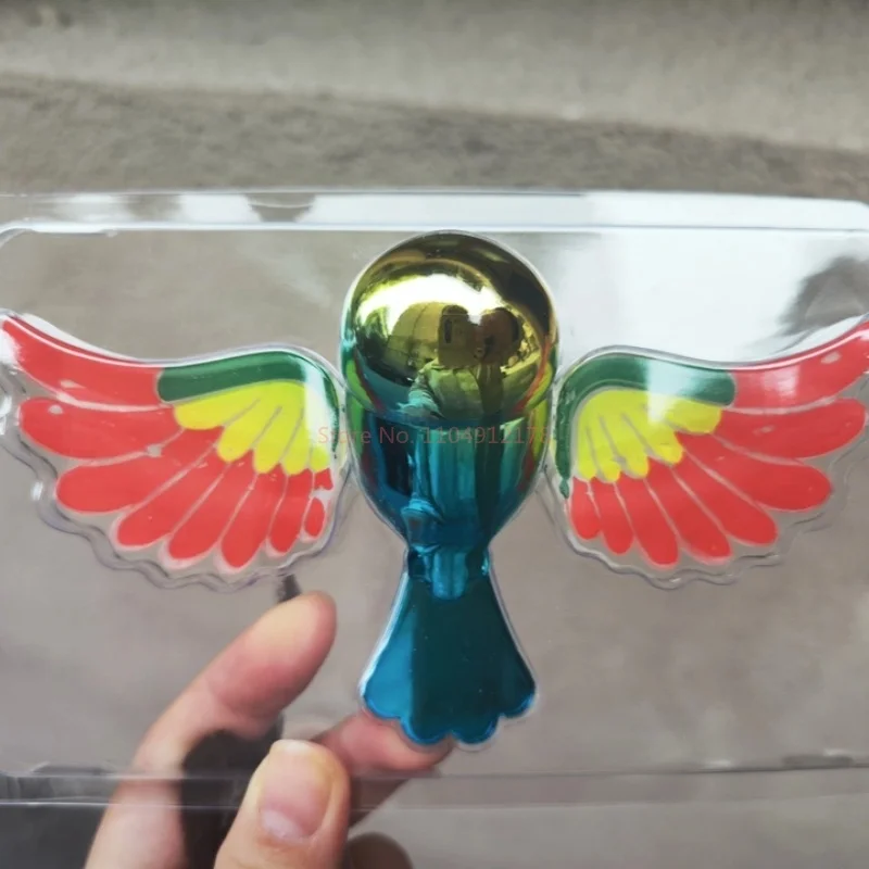 رفيق الطائر الطائر نموذج سيارة زخرفة سيارة محاكاة الطيور خوذة الملحقات الإبداعية شخصية خوذة السيارة ديكور لطيف هدية #5