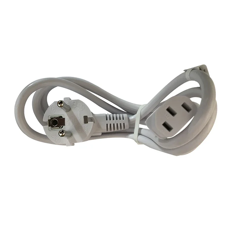 Cavo di ricarica per pezzi di ricambio per aspirapolvere robot ROIDMI EVE Plus originale bianco con accessori per cavo di alimentazione con spina europea