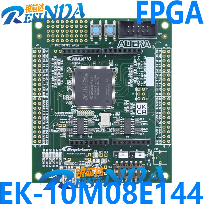 

EK-10M08E144 10M08SA Intel MAX 10 FPGA CPLD Evaluation Board Development Tool