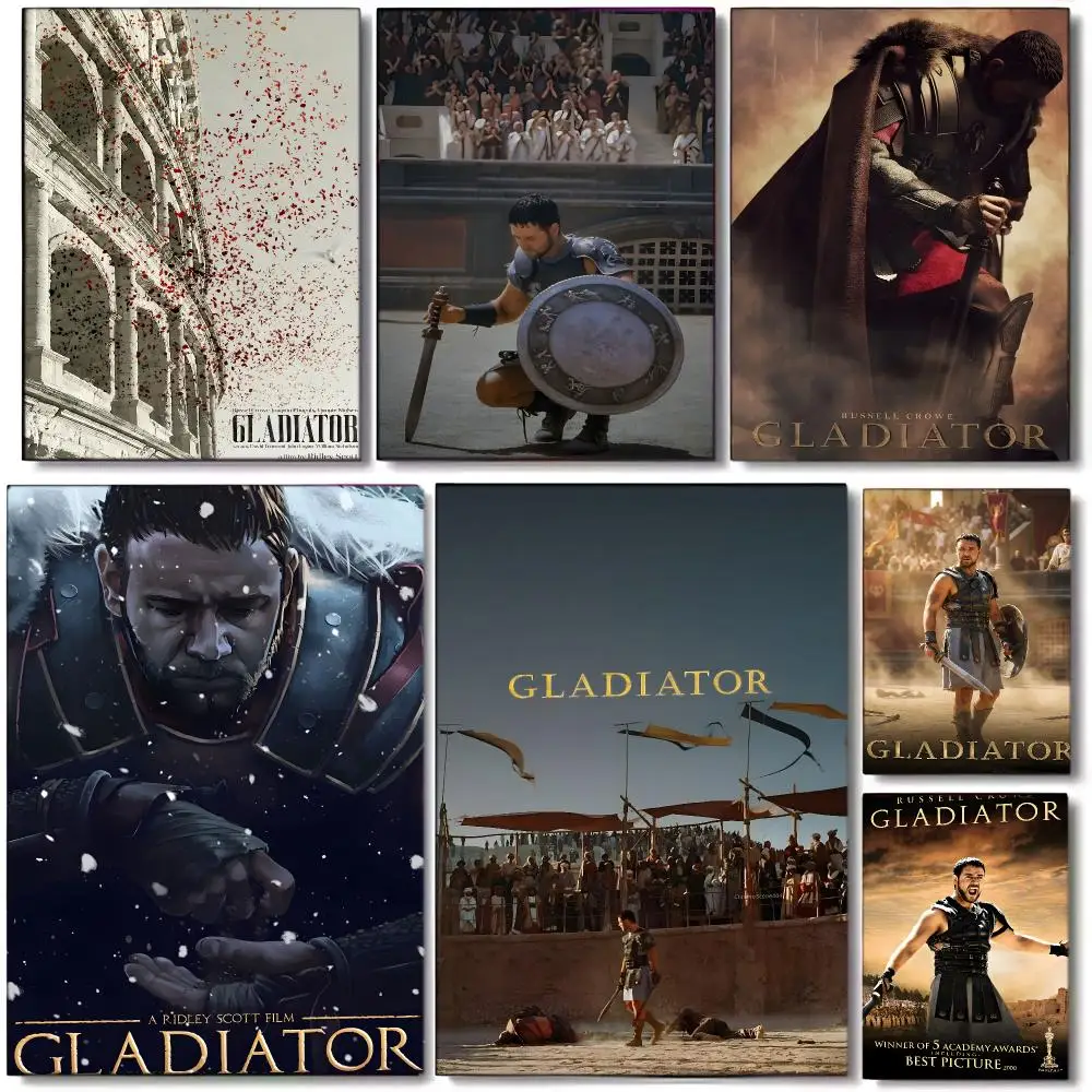 Roman Arena Movie G-Gladiator Poster Wall art print art suitable for living room bedroom bar parlor home decor gift