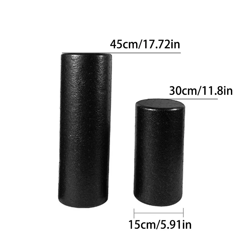 High Density Foam Rollers Solid Core Foam Massage Roller Round Back Legs Foam Roller for Exercise Yoga Pilates Physical