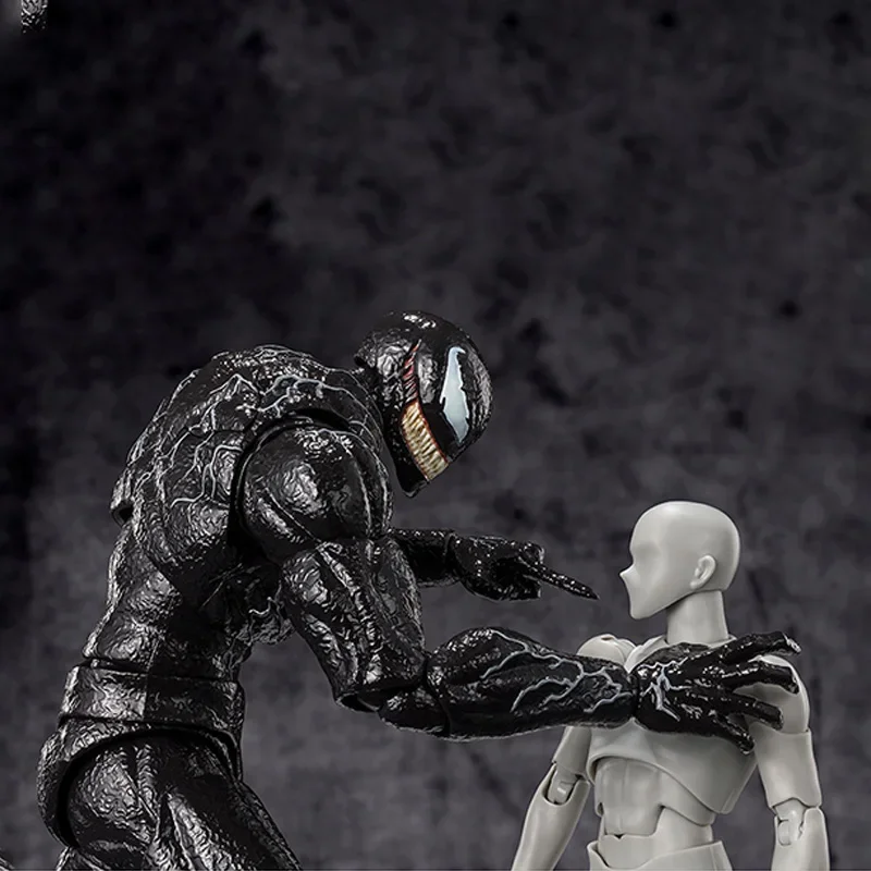 Bandai SHF In shock MARVEL VENOM THE LAST DANCE Figura Kit modello finito Anime Full Action Toy Regalo per bambini set