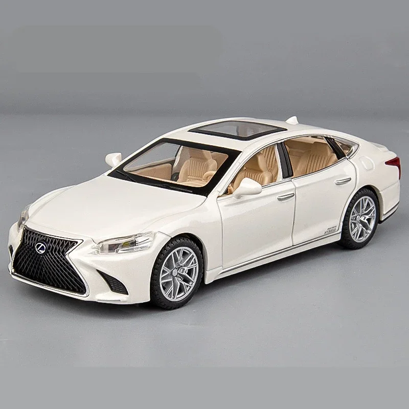 Lexus LS500h ホワイト 1/18ミニカー 1/18 Dealer Edition Lexus LS LS500 LS500h (White) Diecast Car