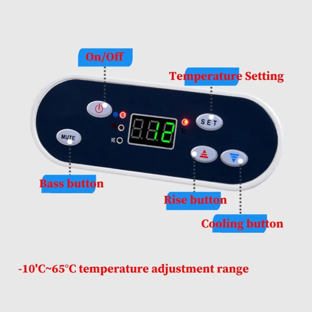 Mini frigorifero personale, frigorifero per la cura della pelle da 12 litri per donne, frigoriferi termoelettrici portatili per la cura della pelle, bevande,