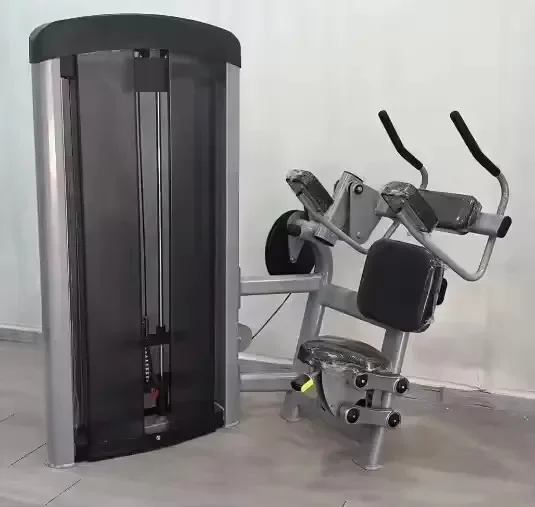 Custom Logo Metal Core Muscle Exercise Machine Pin Loaded Abdominal Fitness Work Out Equipment for Home Gym Exercise
