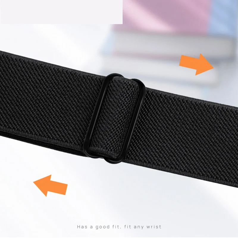 20 22mm Elastic Nylon Wrist Strap For Haylou RS4 PLUS/LS02 Bracelet For Haylou GS/GST Lite/RS3 04/RT2 /RT LS05S Smart Watchband