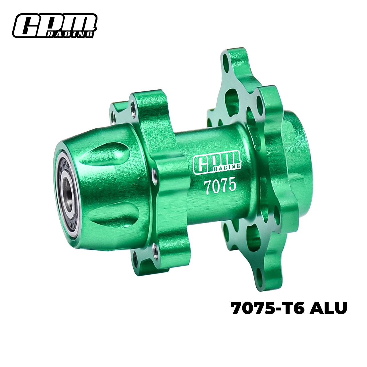 GPM Améliorations En Aluminium 7075-T6 Avant Moyeu De Roue Hexagonale (Plus Grands Roulements Intérieurs) pour Losi-1/4 PromPain-Mx Moto Rtr, Fxr-Los06000