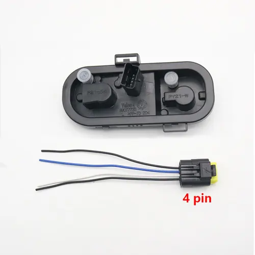 Imagen 1 del producto Soporte de bombilla trasera para Nissan Qashqai, lámpara de freno, enchufe de bombilla con agujero, 2008, 2009, 2010, 2011