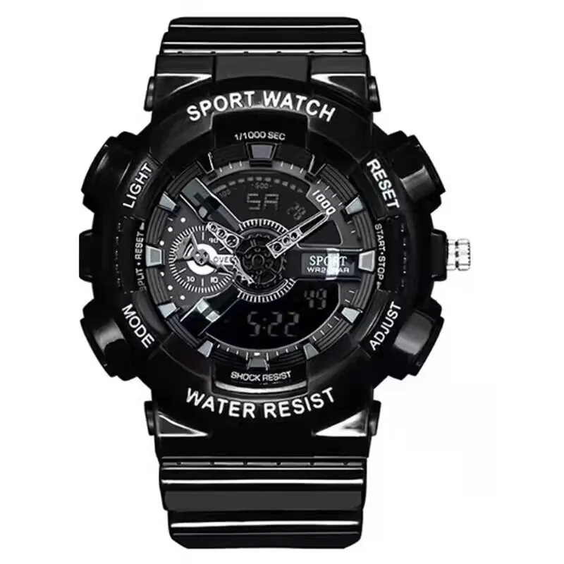 Teen electronic watch student high school student watch trend multi-functional sports waterproof watch