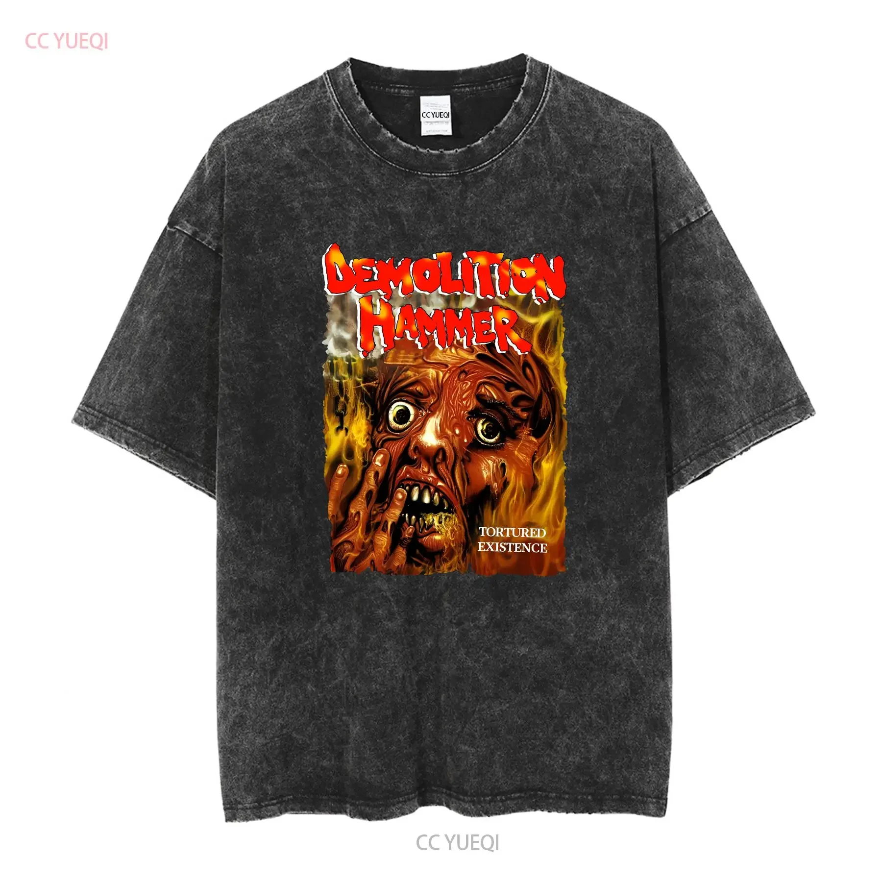 New DEMOLITION HAMMER Tortured Existence Classic MAN WOMAN T Shirt SIze S 5XL vintage Washed Soft Versatile Stretched fashion