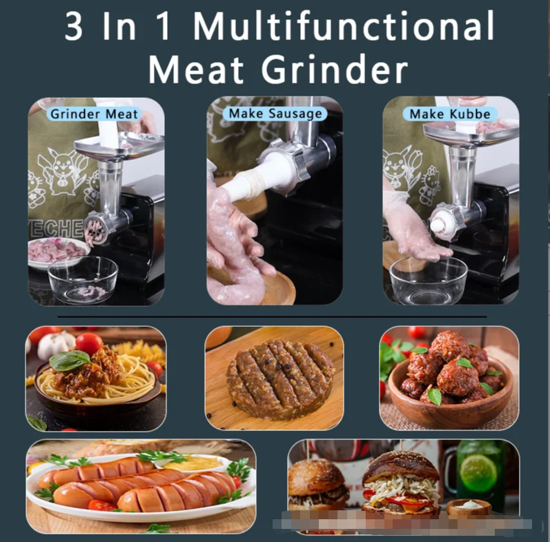 Electric Meat Grinder Stainles - đánh giá và giá Meat Slicer Machine