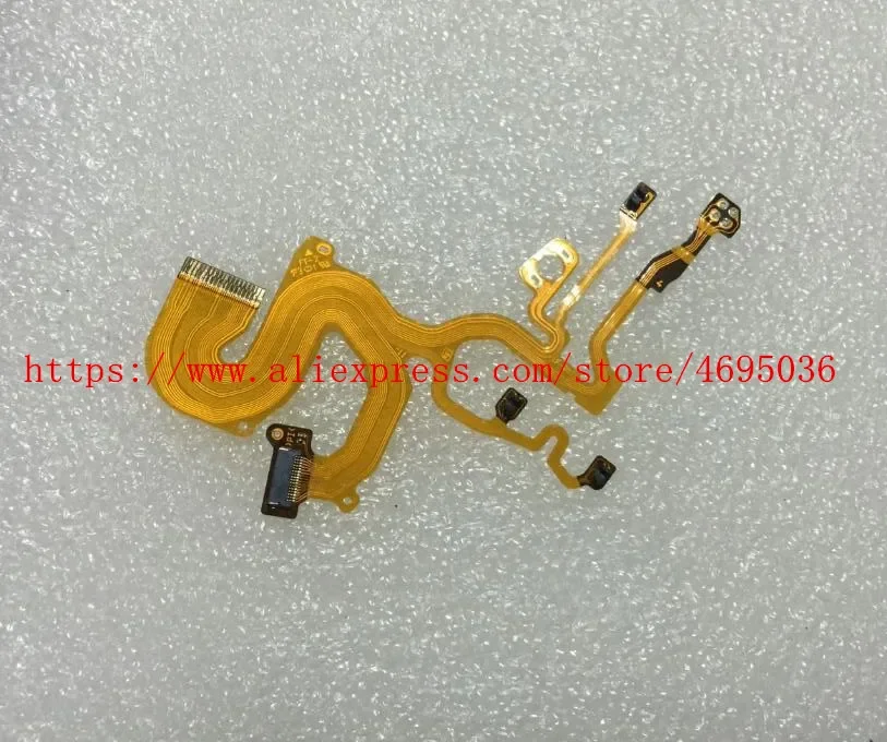 NEW Lens Back Main Flex Cable For SONY DSC-W730 DSC-W830 W730 W830 WX60 WX80 Digital Camera Repair Part (With Socket)