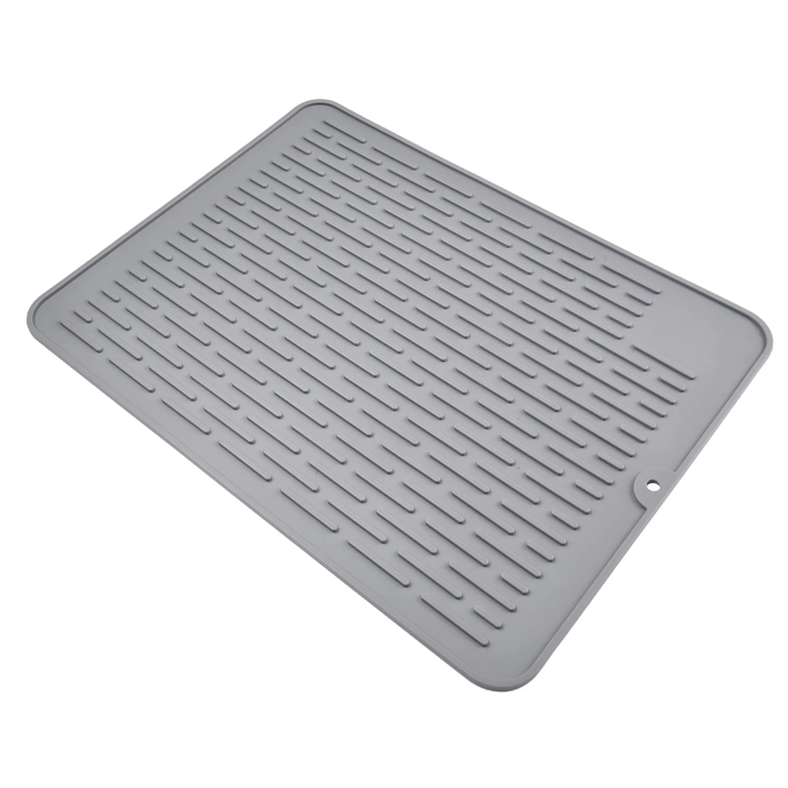 Silicone Dish Drying Mat 40cm X 30cm Kitchen Faucet Placemat Quick Dry Non-Slip Easy To Clean Sink Drain Pad For Kitchen Counter