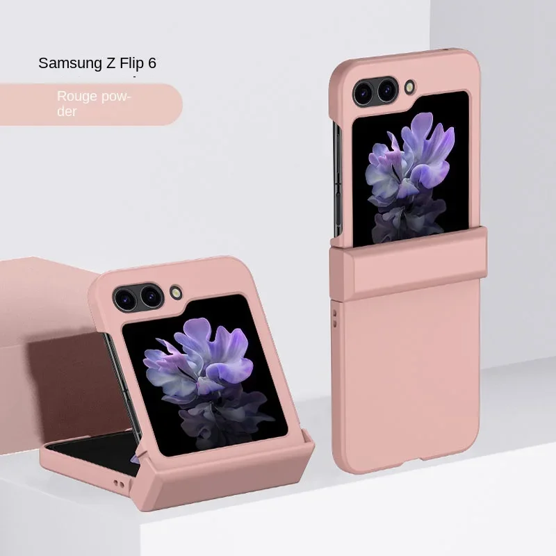 Hartschalen-Handyhülle mit Hautgefühl für Samsung Galaxy Z Flip 8 7 6 5 4 3 Flip6 Flip5 Flip4 Flip7 Scharnierschutz Stoßfeste Abdeckung – Detail 13