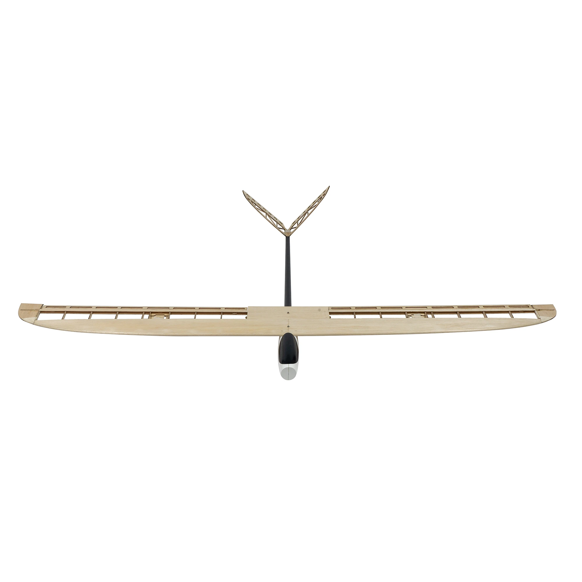 เครื่องบินบังคับวิทยุ DW Hobby 1500m Glider Falcon ทำจากไม้บาลซ์และไฟเบอร์กลาส รุ่น FG08